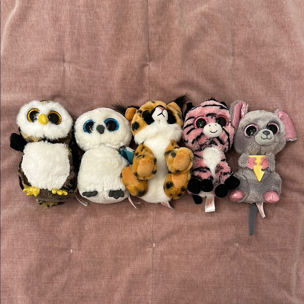 Set of 5 Beanie Boos